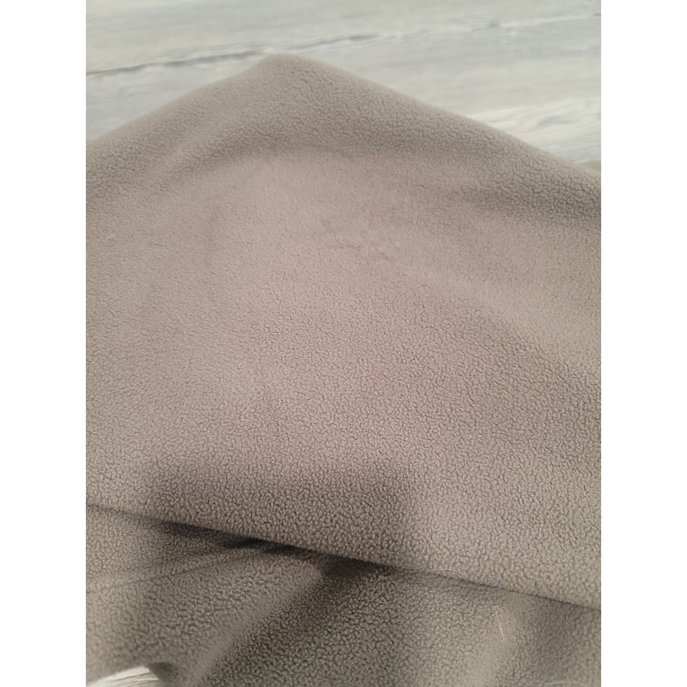 LL Bean Polartec Fleece Jacket Mens Large Tall Brown Full Zip Outdoor Pullover - Picture 10 of 10
